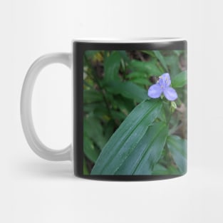 Blue and Yellow Flower in the Woods 2 Mug